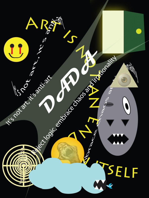 Dada art poster by VINTAGE POSTER